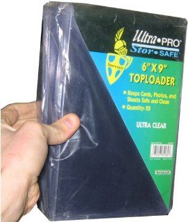 ULTRAPRO SPECIALTY TOPLOADER 6" X 9" Toys & Games