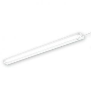 Good Earth Lighting, Inc. G9733P T5 WHES I 34 1/2 Inch Plug In Fluorescent One Light Light Fixture, White   Under Counter Lighting Strips  