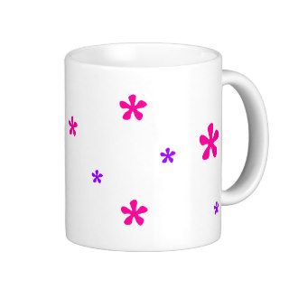Pink & Purple Flowers Coffee Mug