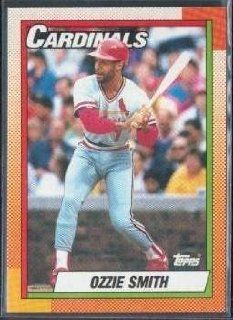 1990 Topps #590 Ozzie Smith [Misc.]  Sports Related Trading Cards  Sports & Outdoors