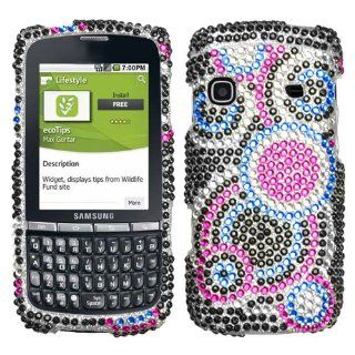 Bubble Diamante Protector Cover for SAMSUNG M580 (Replenish) Cell Phones & Accessories
