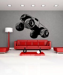 Vinyl Wall Decal Sticker Monster Truck Launch OS_MB592s   Wall Decor Stickers