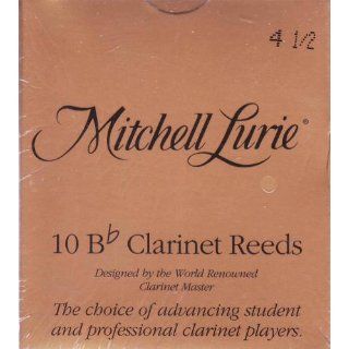 Mitchell Lurie Bb Clarinet Reeds, Strength 3.0, 10 pack Musical Instruments