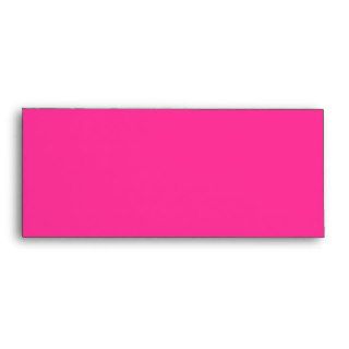 Blank #10 Hot Pink Business Envelopes