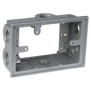 Red Dot 1 Gang Flanged Electrical Box Extension S127E