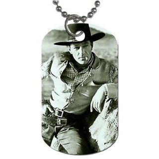 Gary Cooper Dog Tag with 30" chain necklace Great Gift Idea 