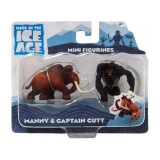 Ice Age Continental Drift Movie Mini Figure 2 Pack Manny & Captain Gutt Toys & Games
