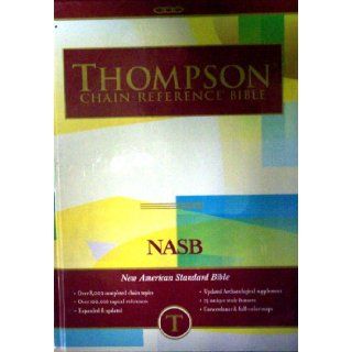 Thompson Chain Reference Bible (Style 603)   Regular Size NASB   Hardcover Frank Charles Thompson 9780887072260 Books