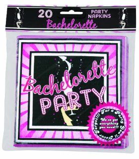 Bachelorette Party Napkins   Pack of 20 (Package Of 6) Half Case Health & Personal Care