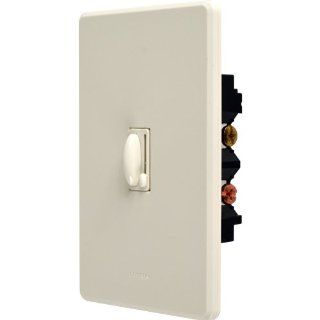 Lutron Q 603PHW LA 600W 3 Way Qoto Dimmer and Switch, Light Almond   Wall Dimmer Switches  
