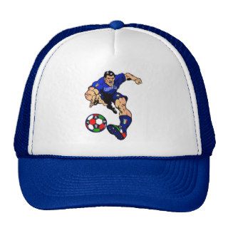 Azzurri Man Italian soccer football gift ideas Hats