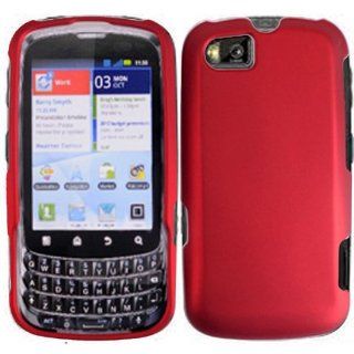 For Sprint Motorola Admiral XT603 Accessory   Red Hard Case Proctor Cover + Free Lf Stylus Pen Cell Phones & Accessories