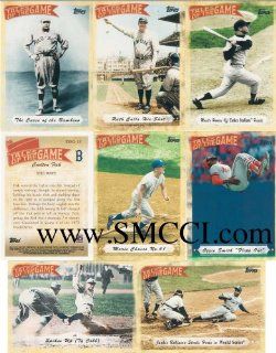 2010 Topps Baseball "Tales of the Game" Complete Mint 25 Card Insert Set. Loaded with Stars and Great Moments in Baseball History Including 1969 Amazin' Mets, Babe Ruth, Ty Cobb, Mickey Mantle, Maris, Ripken, Jeter and more Sports Collectib