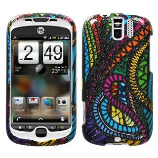 Hard Plastic Snap on Cover Fits HTC Mytouch 3G Slide Jamaican Fabric (Sparkle) T Mobile (does NOT fit HTC myTouch 3G or HTC Mytouch 4G or HTC Mytouch 4G Slide) Cell Phones & Accessories