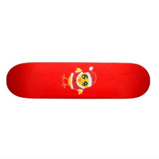 Skateboard Santa Chick 2