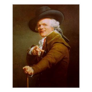 Joseph Ducreux Self Portrait Print