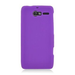 Silicone Skin Gel Cover Case Motorola DROID RAZR M XT907, Solid Purple Cell Phones & Accessories