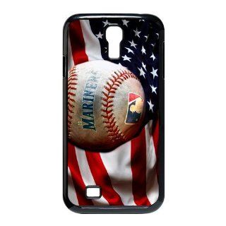 Custom Seattle Mariners Case for Samsung Galaxy S4 IP 5454 Cell Phones & Accessories