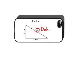 Neurons Not Included Find x Math Equation   iPhone 5 Case for Geeks, Nerds, Scientists, Chemists or Tekkies Cell Phones & Accessories