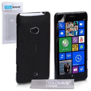Nokia Lumia 625 Case Crystal Clear Hard Cover Cell Phones & Accessories
