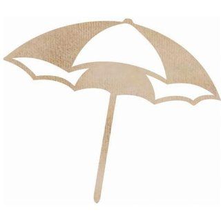 Kaisercraft   Flourishes   Die Cut Wood Pieces   Beach Umbrella