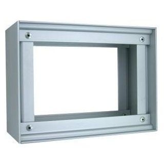Bommer 5641 628 Aluminum Finish Full Surface Frame For Surface Mounting   Cabinet And Furniture Hinges  
