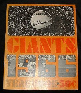 1966 Giants Yearbook San Francisco Giants Excellent to Mint Sports Collectibles