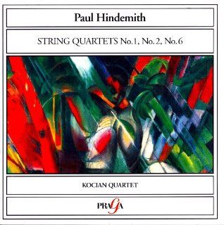 Hindemith String Quartets No. 1, No. 2, No. 6 Music