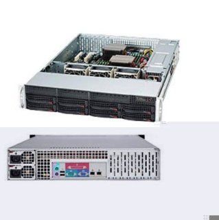Supermicro 740 Watt 2U Rackmount Server Chassis (CSE 825TQ R740LPB) Computers & Accessories