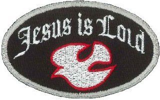 Jesus is Lord R140	 	3.5 X 2" christian Motorcycle Patches Biker Bike motor leather stripe chevron tab badge  Sports Fan Aprons  Sports & Outdoors