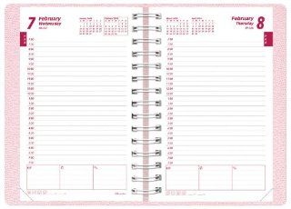 Brownline Pink Ribbon 8 x 5 Inch Daily Planner (CB634W.PNK)  Appointment Books And Planners 