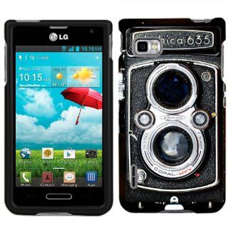 T Mobile LG Optimus F3 Vintage Old Yashica Camera 635 Phone Case Cover Cell Phones & Accessories
