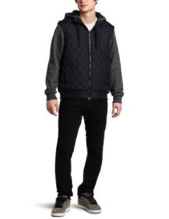 Zoo York Men's Garrison Quilted Jacket, Black, Medium at  Mens Clothing store Down Alternative Outerwear Coats