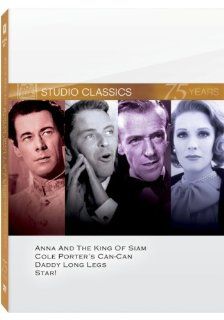 Classic Quad Set 1 (Anna and the King of Siam / Can Can / Daddy Long Legs / Star) Fred Astaire, Leslie Caron, Julie Andrews, Richard Crenna, Irene Dunne, Rex Harrison, Linda Darnell, Frank Sinatra, Shirley MacLaine, Terry Moore, Thelma Ritter, Fred Clark