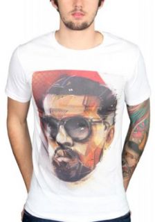 Tru Designz Men's Kanye West Abstract Portrait Yeezus Graphic T Shirt Yeezy Good Music Jay Z Novelty T Shirts Clothing