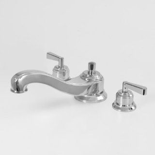Sigma 620 Series Roman Tub Set with Moderne Handles   1.629377.80   Bathtub Faucets  