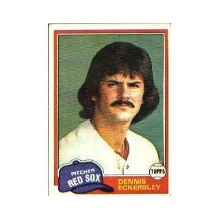 1981 Topps #620 Dennis Eckersley Sports Collectibles