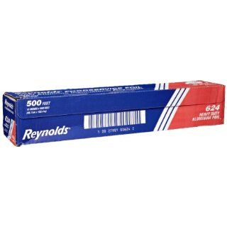 Reynolds 624 500' Length x 18" Width, Heavy Duty Aluminum Foil Roll