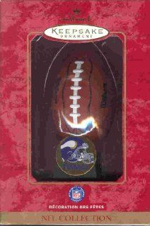 Hallmark NFL Collection MINNESOTA VIKINGS   Christmas Ornaments