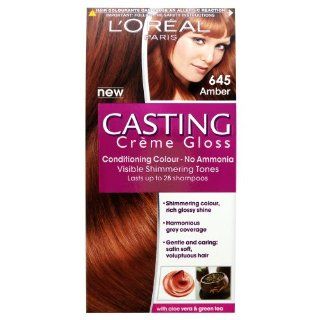 Loreal Casting Crme Gloss Amber 645  Chemical Hair Dyes  Beauty