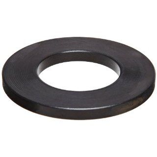 Alloy Steel Flat Washer, Black Oxide Finish, 5/8" Hole Size, 2.625" ID, 4.500" OD, 0.313" Nominal Thickness, Made in US