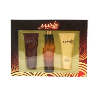 Mambo By Liz Claiborne For Men. Gift Set Cologne Spray 3.4 Ounce + Hair & Body Wash 3.3 Ounce + Body Moisturizer 3.3 Ounce) Bottle  Fragrance Sets  Beauty