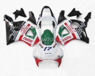 GAO_MTF_012_03 ABS Body Kit Injection Motorcycle Fairing Fit For Honda CBR 900RR 954 2002 2003 Automotive