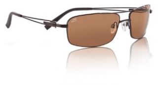 Serengeti Dante Sunglasses (Shiny Espresso, Drivers) Clothing