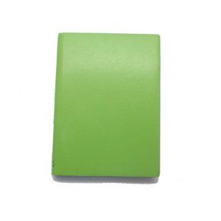 Paperthinks Lime Large Ruled Recycled Leather Notebook, 4.5 x 6.5 inches, PT90357  Hardcover Executive Notebooks 