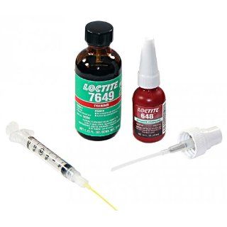 Corning Anaerobic Adhesive Kit   Anaerobic Adhesive(648), Primer(7649) and 10 pcs 3cc Syringes Acrylic Adhesives