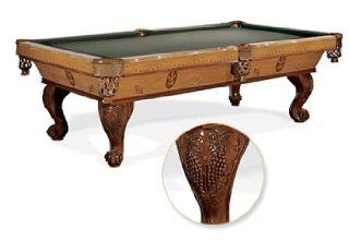 *SOLID OAK*CHERRY*HANDCRAFTED POOL TABLE 8FT   Game Tables