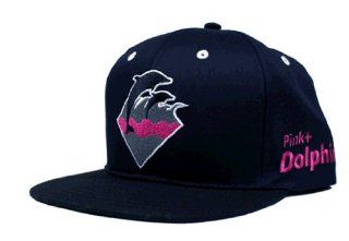 Pink Dolphin Holiday Waves Snapback in Navy  Sports Fan Beanies  Sports & Outdoors