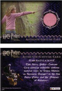 Harry Potter Azkaban Update Costume Card   Hermione Granger / E Watson   # / 628 Toys & Games
