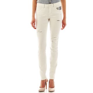 Allen B. Patched White Jeans, Womens
